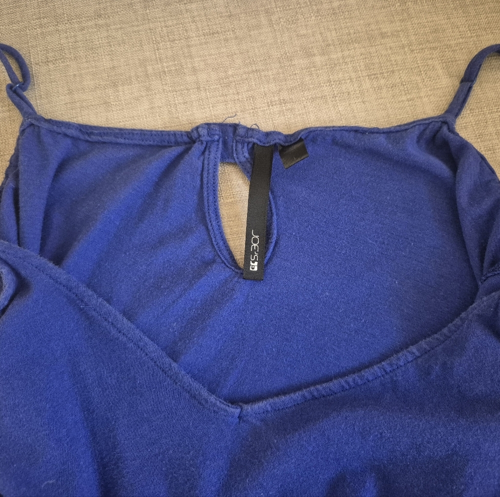Joe's Royal Blue Cotton Romper